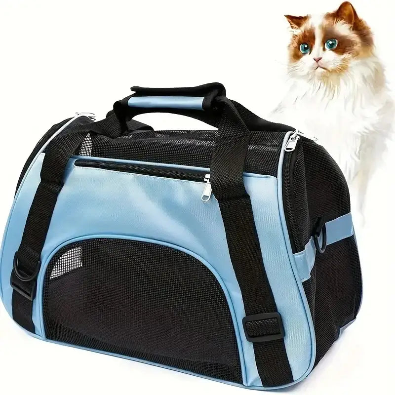 Portable Pet Carrier Bag for Travel and Outdoor Adventures