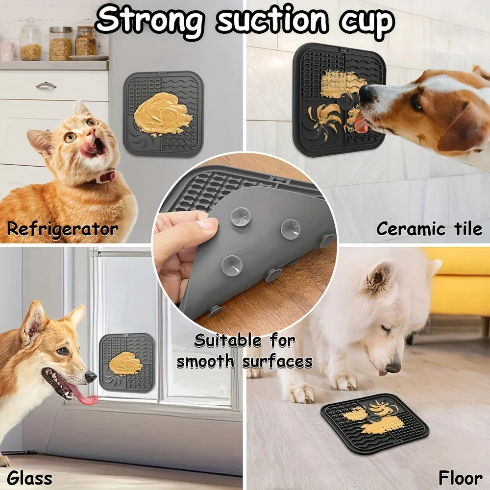Silicone Slow Feeder Mat: Perfect Pet Feeding Solution