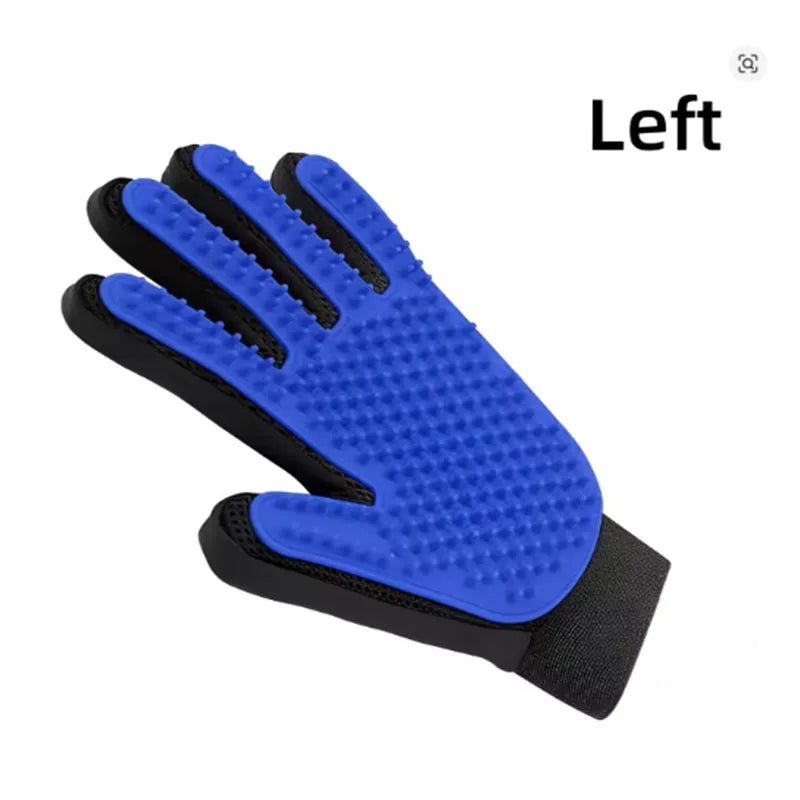 Gentle Deshedding Grooming Glove – Effortless Pet Care for Your Furry Friends