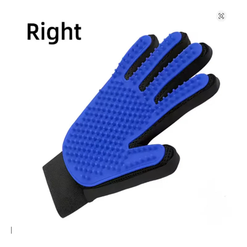 Gentle Deshedding Grooming Glove – Effortless Pet Care for Your Furry Friends