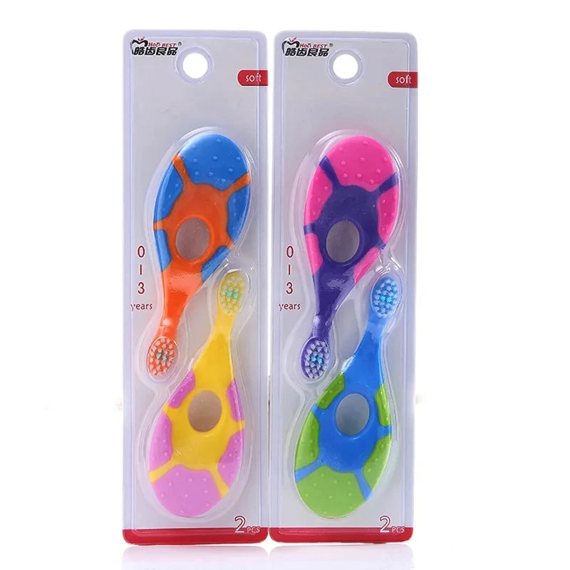 Kids Toothbrush Toothbrush Children With Soft Bristles BPA-Free Toddler Toothbrush Training Deciduous Teeth Toothbrush