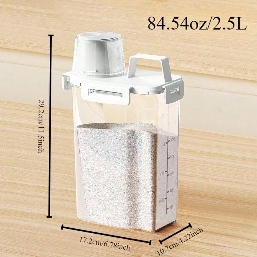 2.5L Food Storage Container-proof Sealed Storage Container - Used for Grain, Nut, Flour, Rice Food Storage Boxes