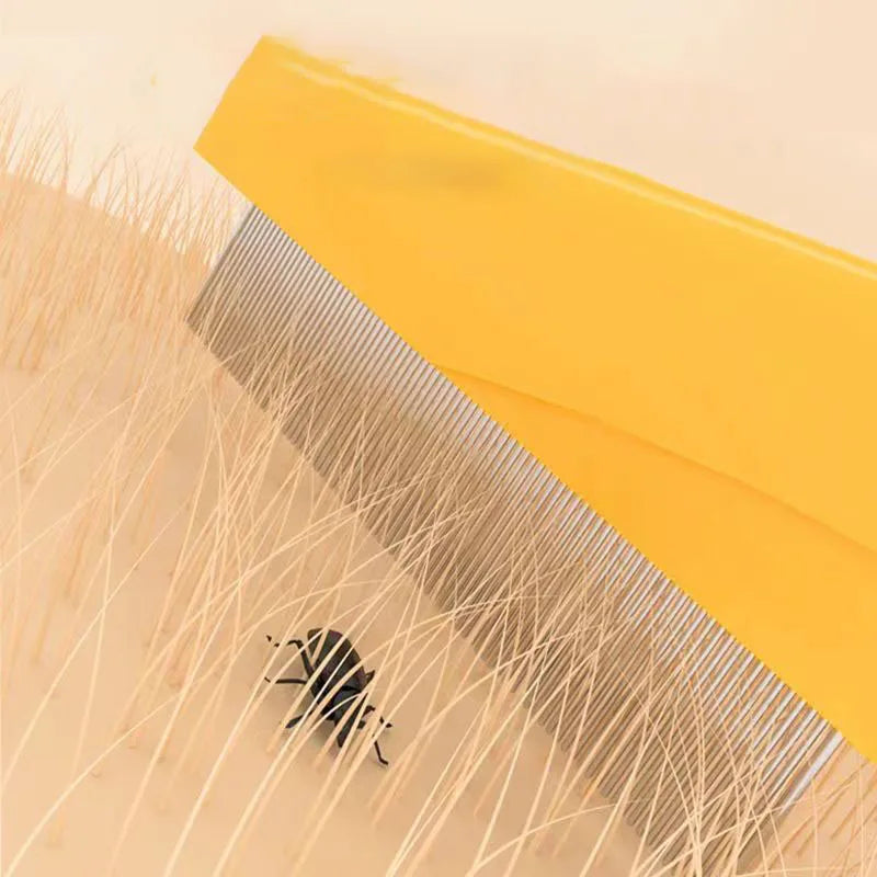 Pet Flea Comb 1/2pc Pet Hair Shedding Comb Stainless Steel Flea Comb for Cat Dog Pet Comfort Flea Hair Grooming Comb Dog Brush Grooming Tools