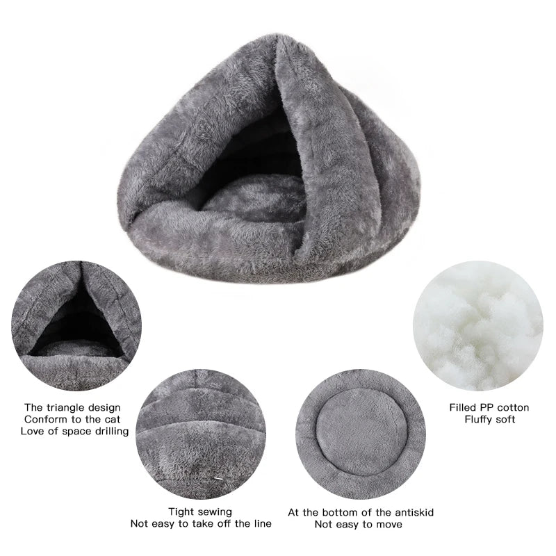 Washable Dog Bed Dog Bed Small Beds for Dogs Pet Furniture Warm Accessories Large Accessory Puppy Washable Supplies Cats Basket Medium Sofa Plush