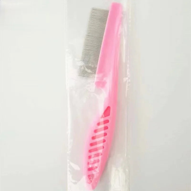 Pet Flea Comb 1/2pc Pet Hair Shedding Comb Stainless Steel Flea Comb for Cat Dog Pet Comfort Flea Hair Grooming Comb Dog Brush Grooming Tools