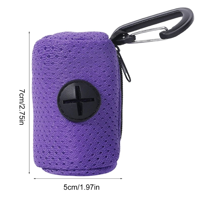 Dog Poop Bag Holder Dog Poop Pickup Bag Holder Pet Waste Bag Dispenser for Dog Pooper Cleaning Tool