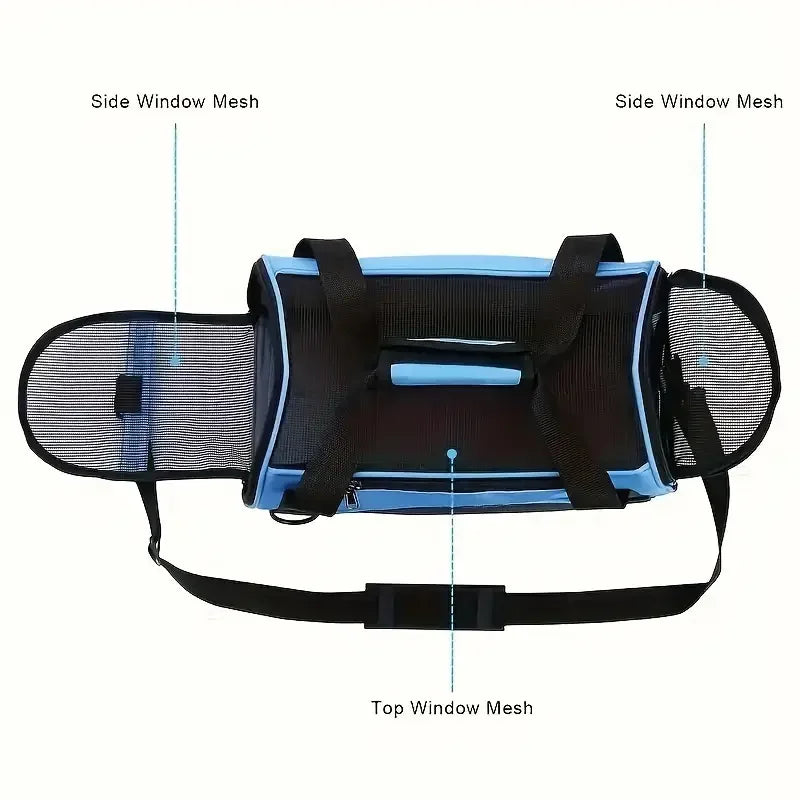 Portable Pet Carrier Bag Pet Puppy Travel Bags Breathable Mesh Small Dog Cat Dogs Outdoor Tent Carrier Outgoing Pets Handbag