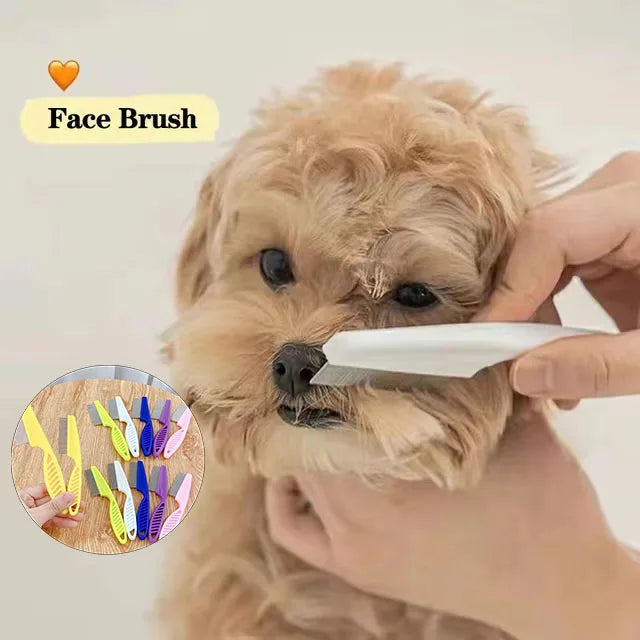 Pet Flea Comb 1/2pc Pet Hair Shedding Comb Stainless Steel Flea Comb for Cat Dog Pet Comfort Flea Hair Grooming Comb Dog Brush Grooming Tools