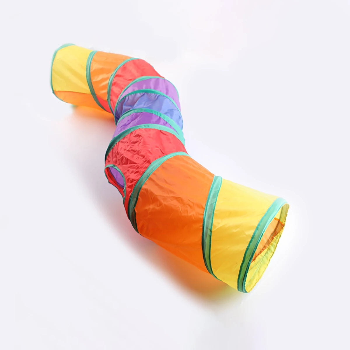 Cat Tunnel Toy Cat Tunnel Tube Foldable Cat Toys Kitty Training Interactive Fun Toy Tunnel Bored for Puppy Kitten Pet Supplies Cat Accessories