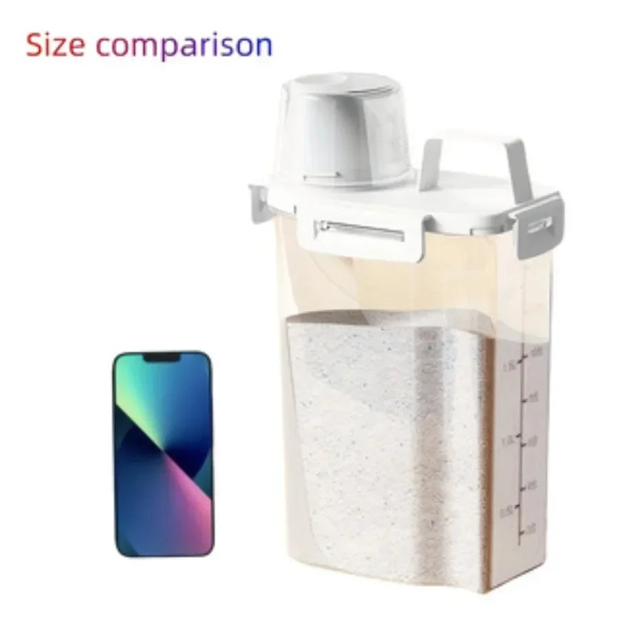 2.5L Food Storage Container-proof Sealed Storage Container - Used for Grain, Nut, Flour, Rice Food Storage Boxes