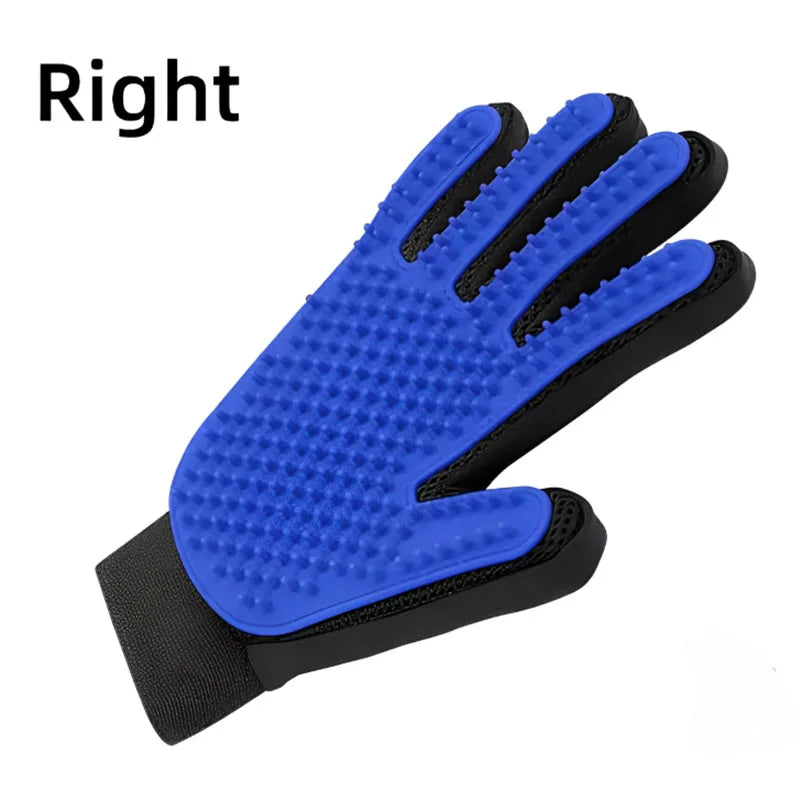 Gentle Deshedding Grooming Glove – Effortless Pet Care for Your Furry Friends