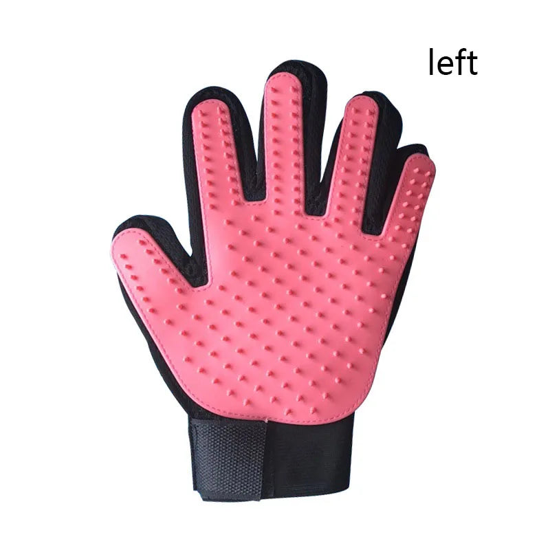Gentle Deshedding Grooming Glove – Effortless Pet Care for Your Furry Friends