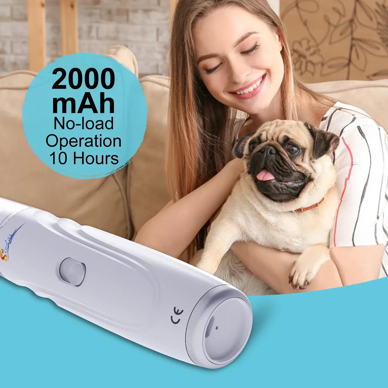 USB Rechargeable Dog Nail Grinder Electric Pet Claw Grinder & Trimmer Painless Lime For Dog Pets Nail File гриндер для собак