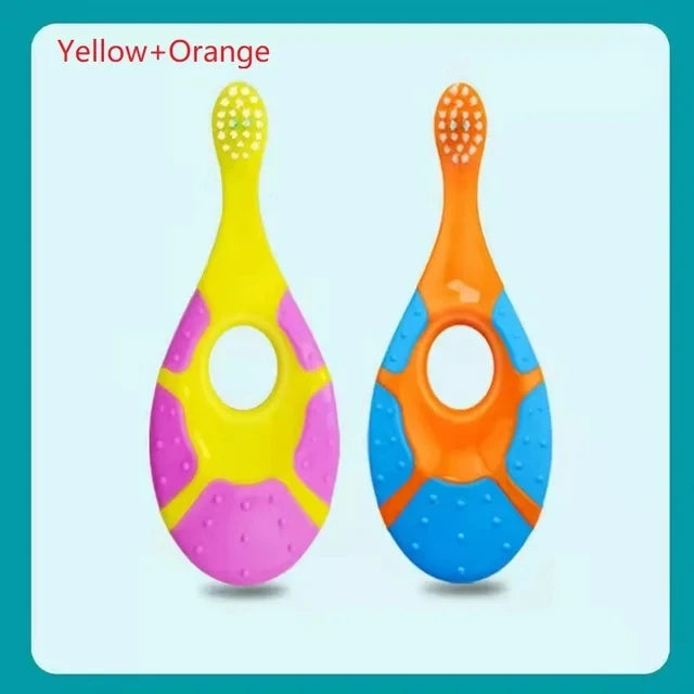 Kids Toothbrush Toothbrush Children With Soft Bristles BPA-Free Toddler Toothbrush Training Deciduous Teeth Toothbrush
