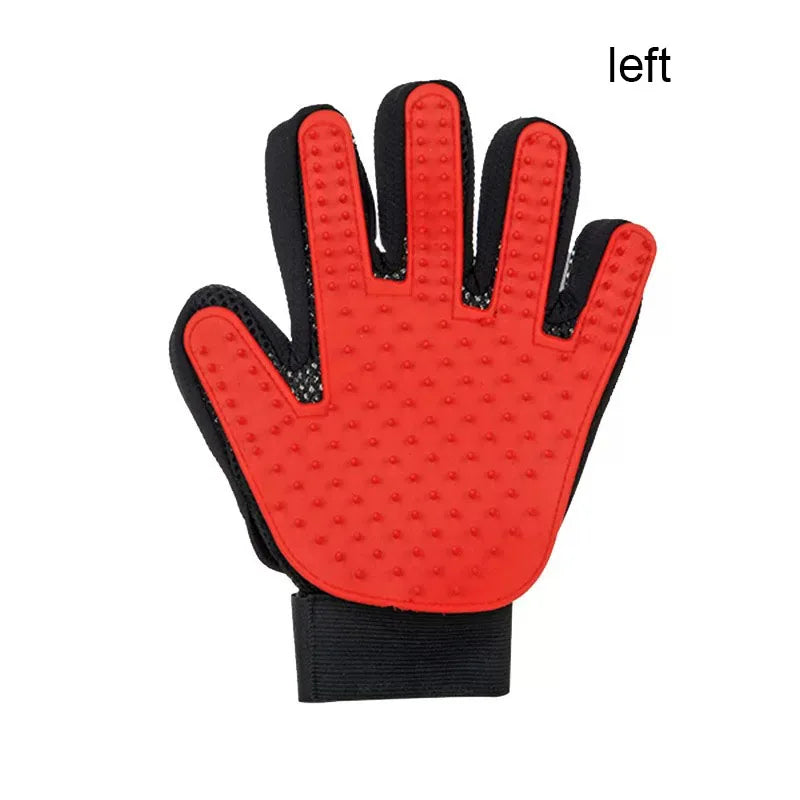 Gentle Deshedding Grooming Glove – Effortless Pet Care for Your Furry Friends