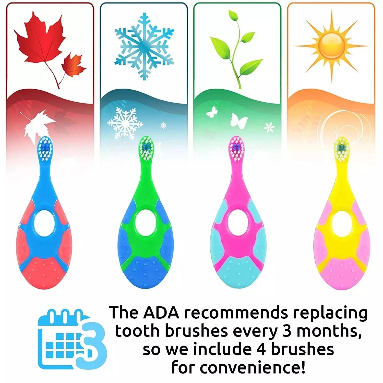 Kids Toothbrush Toothbrush Children With Soft Bristles BPA-Free Toddler Toothbrush Training Deciduous Teeth Toothbrush