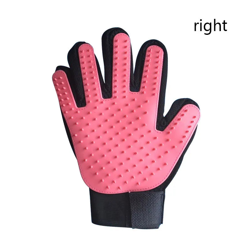 Gentle Deshedding Grooming Glove – Effortless Pet Care for Your Furry Friends