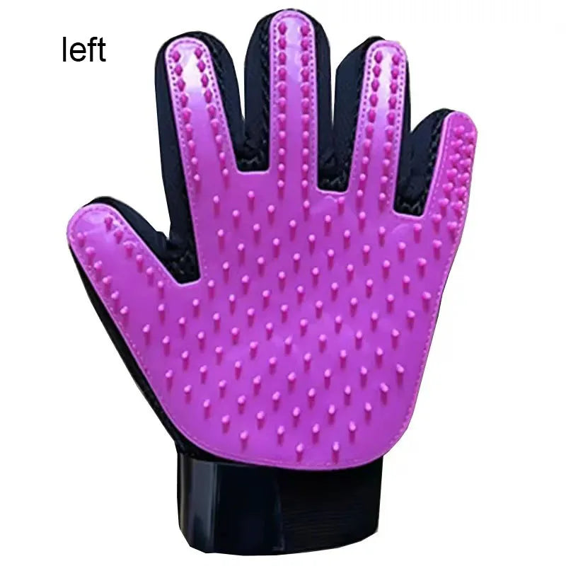 Gentle Deshedding Grooming Glove – Effortless Pet Care for Your Furry Friends