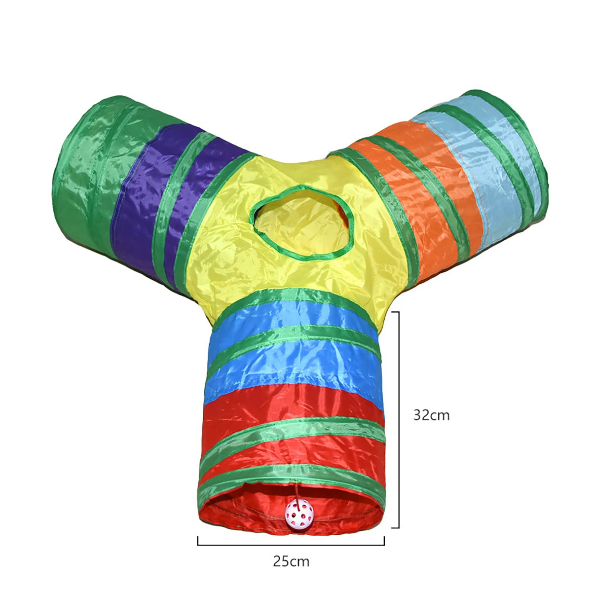 Cat Tunnel Toy Cat Tunnel Tube Foldable Cat Toys Kitty Training Interactive Fun Toy Tunnel Bored for Puppy Kitten Pet Supplies Cat Accessories